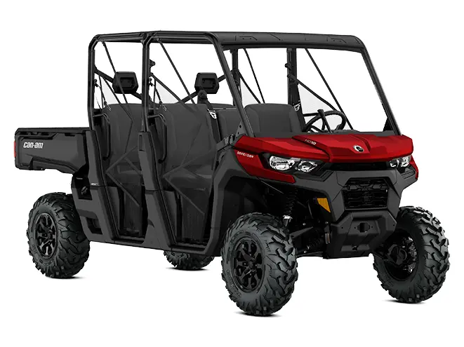 2025 Can-Am Defender MAX DPS HD10 Fiery Red