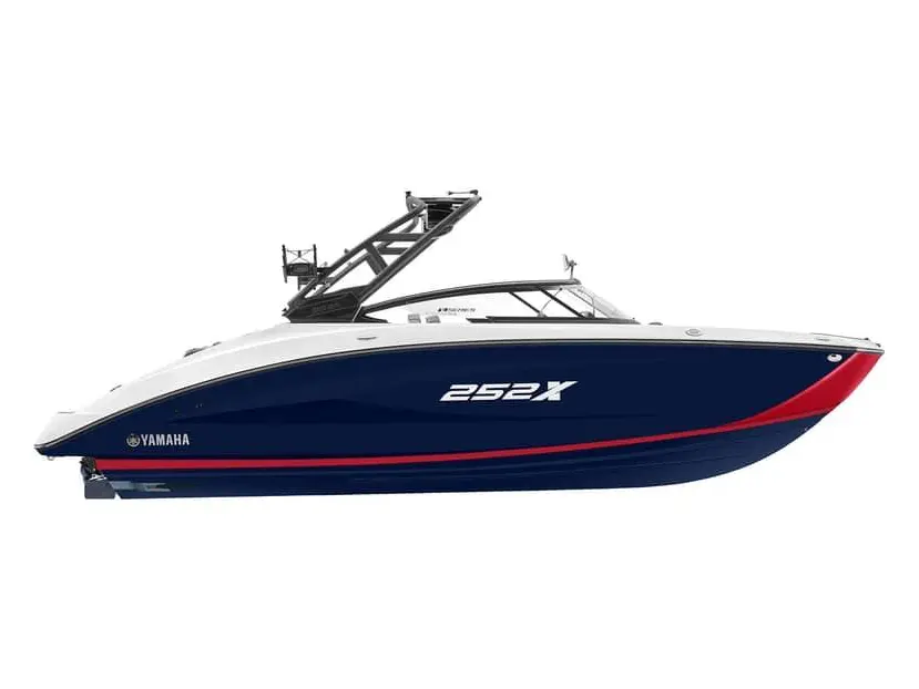 Yamaha 252XE Bleu yacht métallique 2025