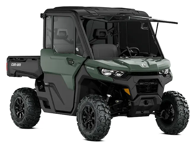 2025 Can-Am Defender DPS CAB HD9 Compass Green