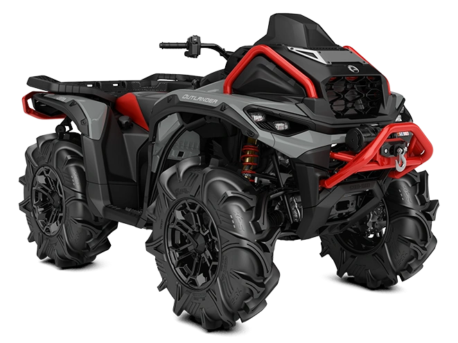 2025 Can-Am Outlander 850/1000R Outlander X MR Granite Grey & Legion Red 850