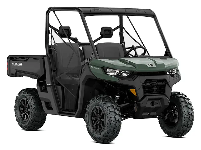 2025 Can-Am Defender DPS HD9 Compass Green