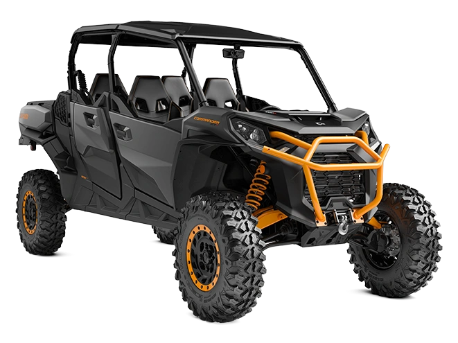 2025 Can-Am Commander MAX Commander MAX XT-P Mineral Grey & Orange Crush 1000R