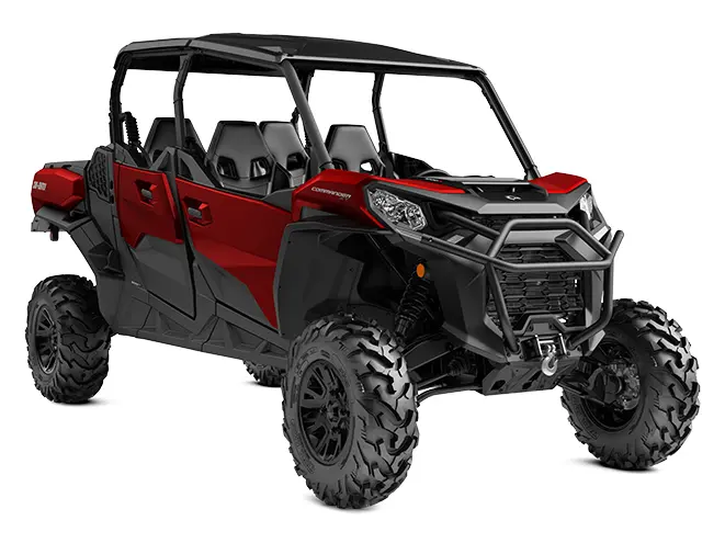 2025 Can-Am Commander MAX XT 1000R Fiery Red