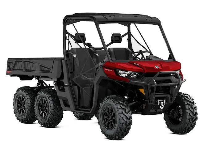 2025 Can-Am Defender 6x6 XT HD10 Fiery Red