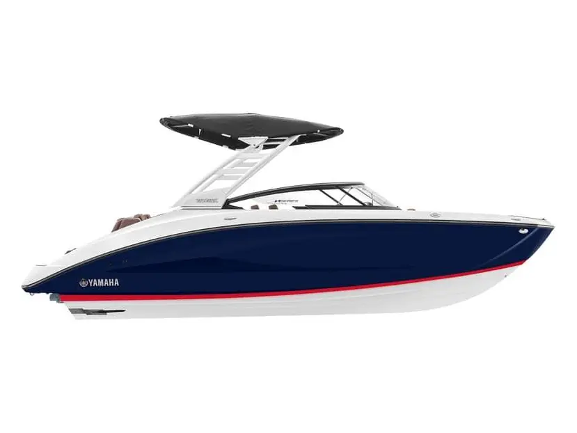 Yamaha 252SE Bleu yacht métallique 2025