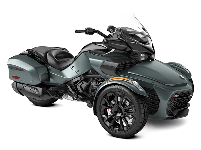 2025 Can-Am Spyder F3 Spyder F3-T Mineral Blue alt