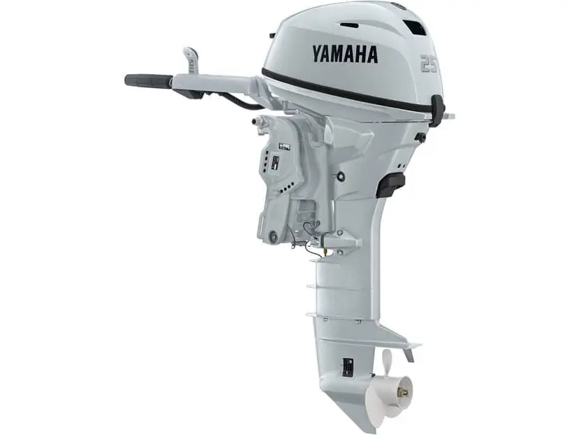 2024 Yamaha F25 Portable White