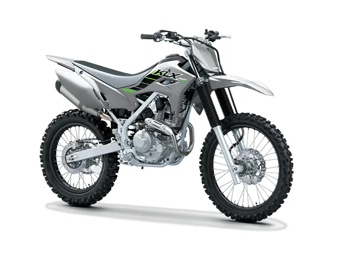 2025 Kawasaki KLX230R S Battle Gray