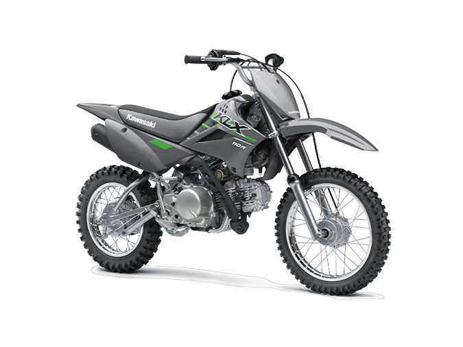 2025 Kawasaki KLX110R KLX110R Battle Gray alt