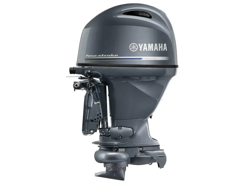 Yamaha F90 À PROPULSION PAR JET Gris bleuté métallique 