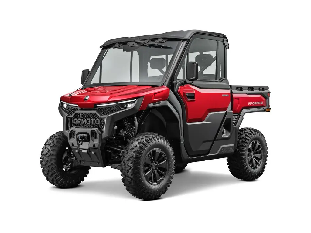 2025 CFMOTO UFORCE U10 PRO HIGHLAND Bordeau red