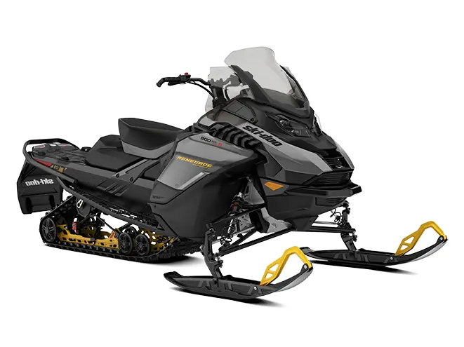 2025 Ski-Doo Renegade Adrenaline 900 ACE Turbo R Monument Grey and Black