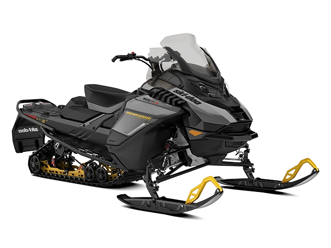 2025 Ski-Doo Renegade Renegade Adrenaline Monument Grey and Black 900 ACE Turbo R