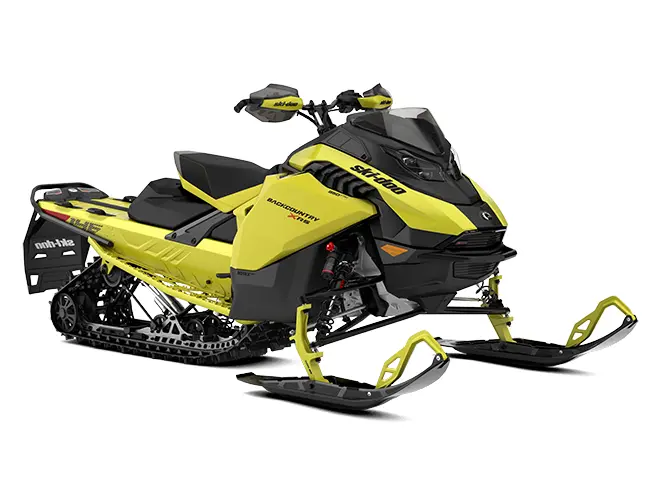 2025 Ski-Doo Backcountry X-RS 850 E-TEC Flare Yellow and Black