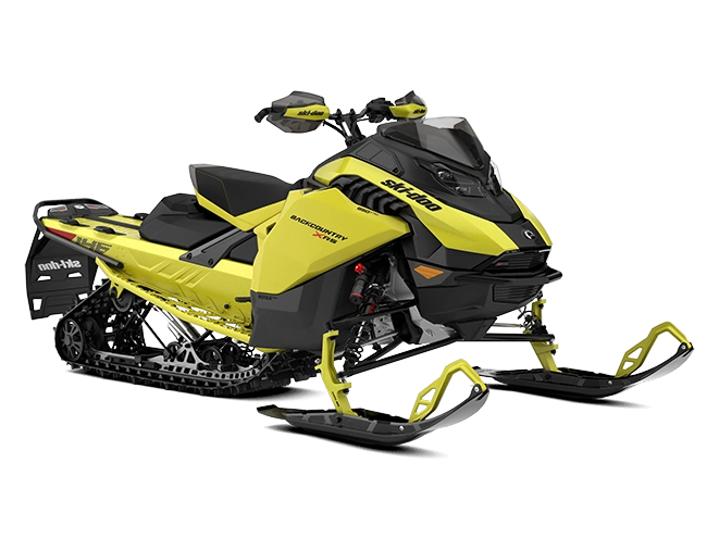 Ski-Doo Backcountry Backcountry X-RS Jaune scintillant et Noir 850 E-TEC 2025