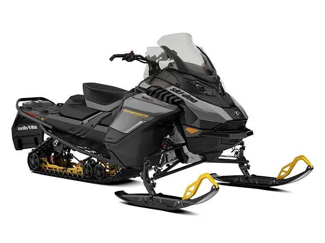 2025 Ski-Doo Renegade Adrenaline 900 ACE Turbo Monument Grey and Black