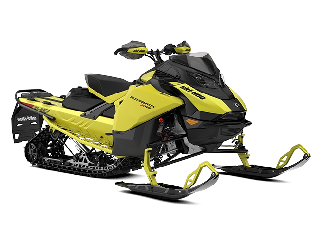 2025 Ski-Doo Backcountry Backcountry X-RS Flare Yellow and Black 850 E-TEC Turbo R