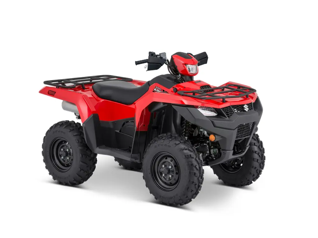 2025 Suzuki KingQuad 500XP Flame Red