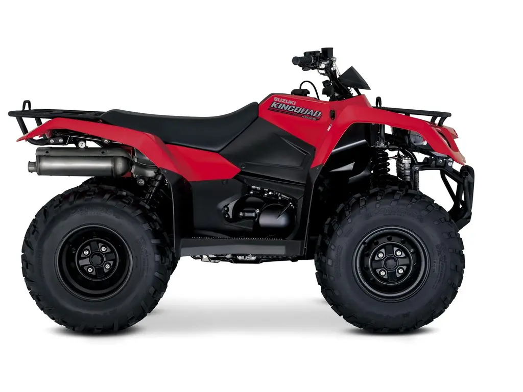 2025 Suzuki KingQuad 400 Flame Red