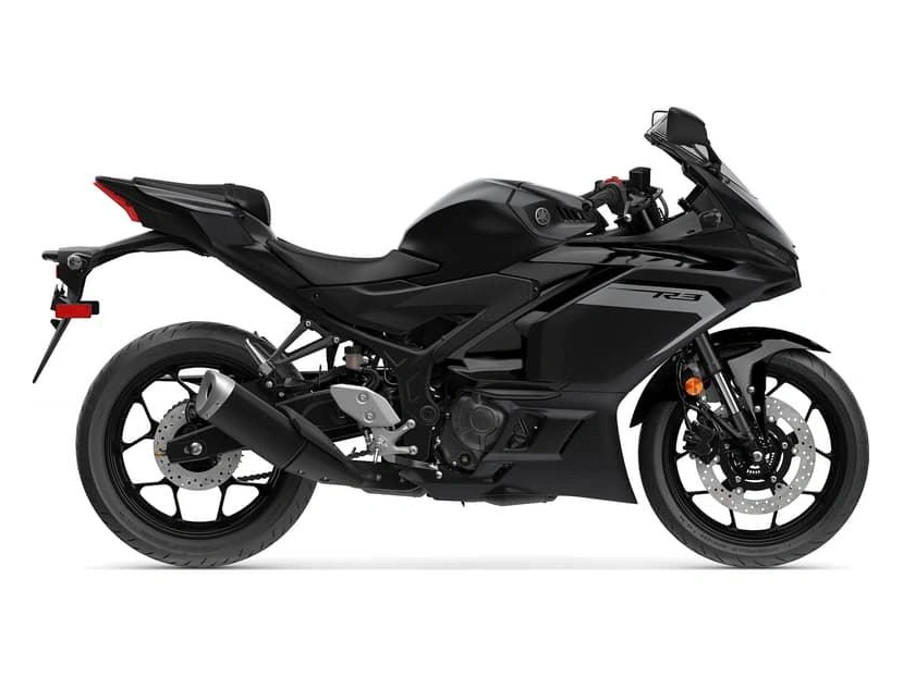 2025 Yamaha YZF-R3 YZF-R3 Matte Stealth Black