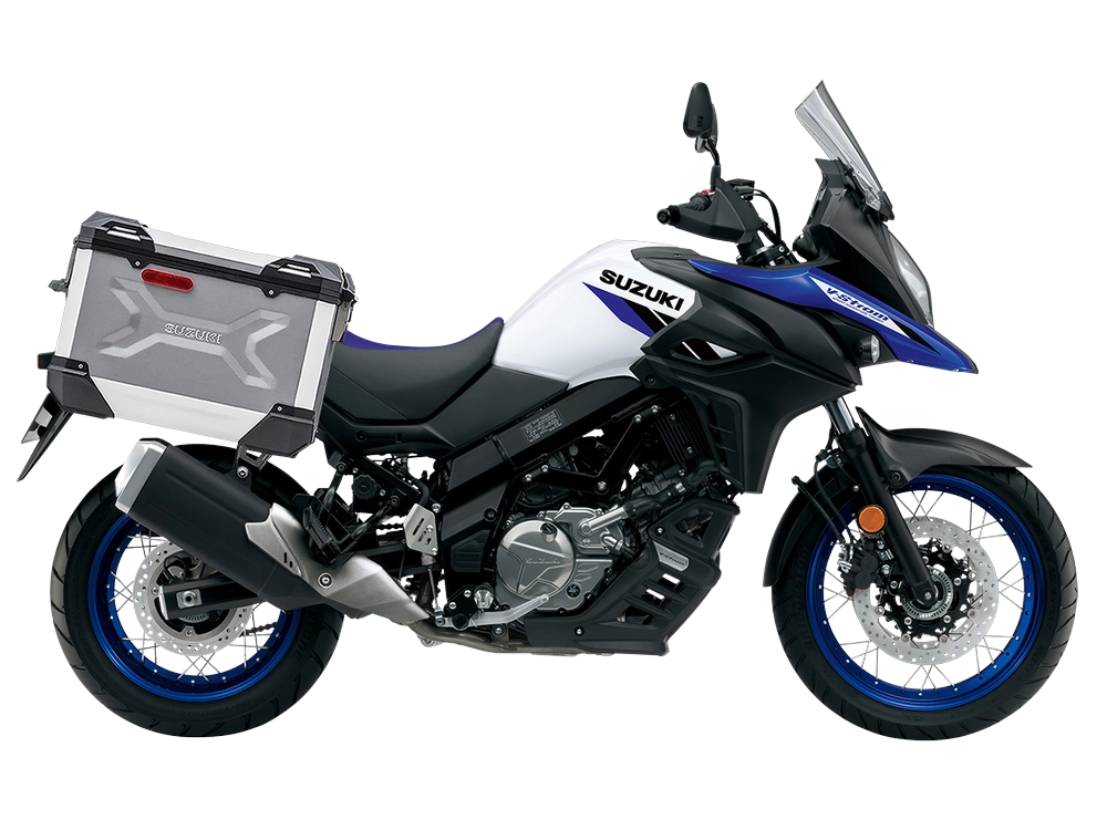 Suzuki V-Strom 650XT V-Strom 650XT Aventure Bleu Perle Brilliant / Blanc Perle Brillant 2025 alt