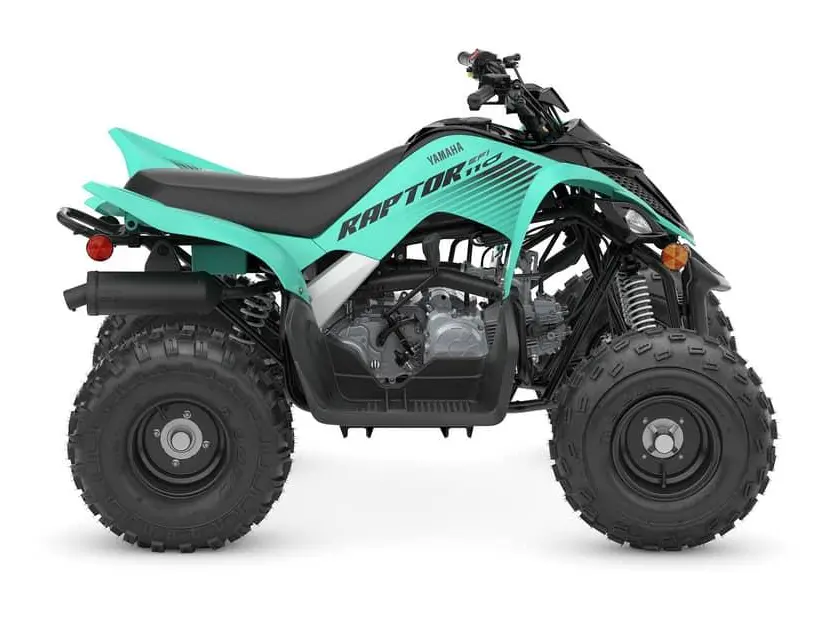 2025 Yamaha Raptor 110 Teal