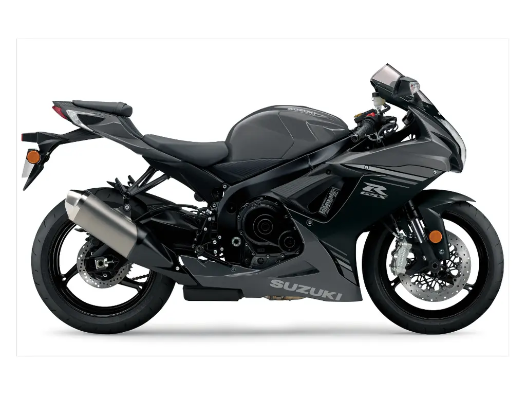 2025 Suzuki GSX-R600 Glass Sparkle Black / Solid Iron Grey