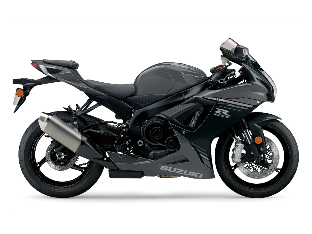 2025 Suzuki GSX-R600 GSX-R600 Glass Sparkle Black / Solid Iron Grey alt