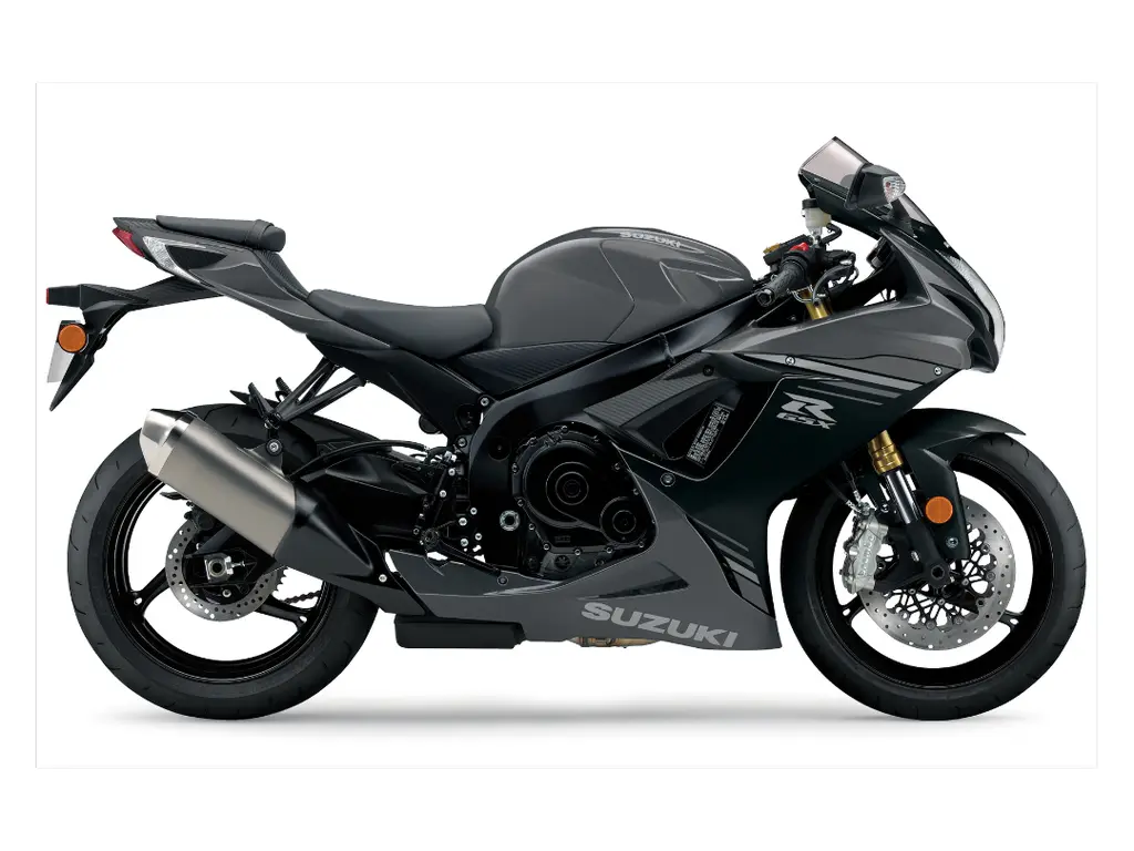 Suzuki GSX-R750 Gris Ombragé Métallique / Noir Lustré Scintillant 2025