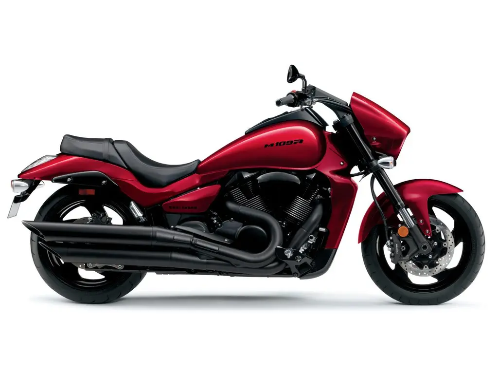 Suzuki Boulevard M109R Rouge Lustré Éclatant / Noir Lustré Scintillant 2025