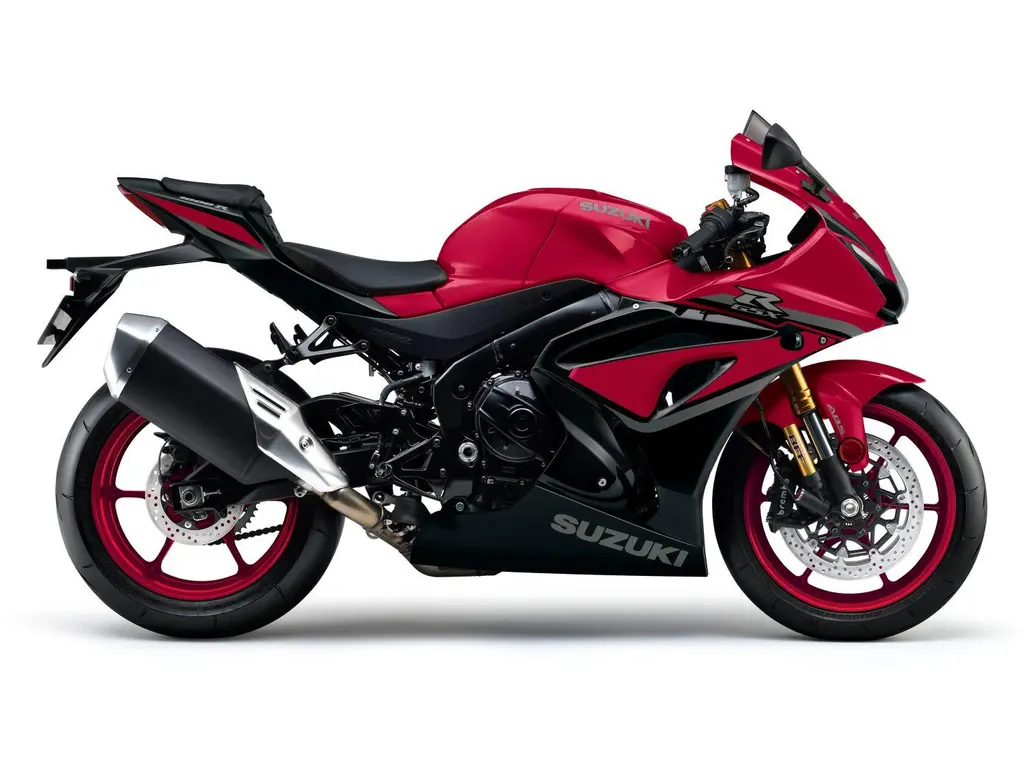 2025 Suzuki GSX-R1000R Candy Daring Red / Glass Sparkle Black