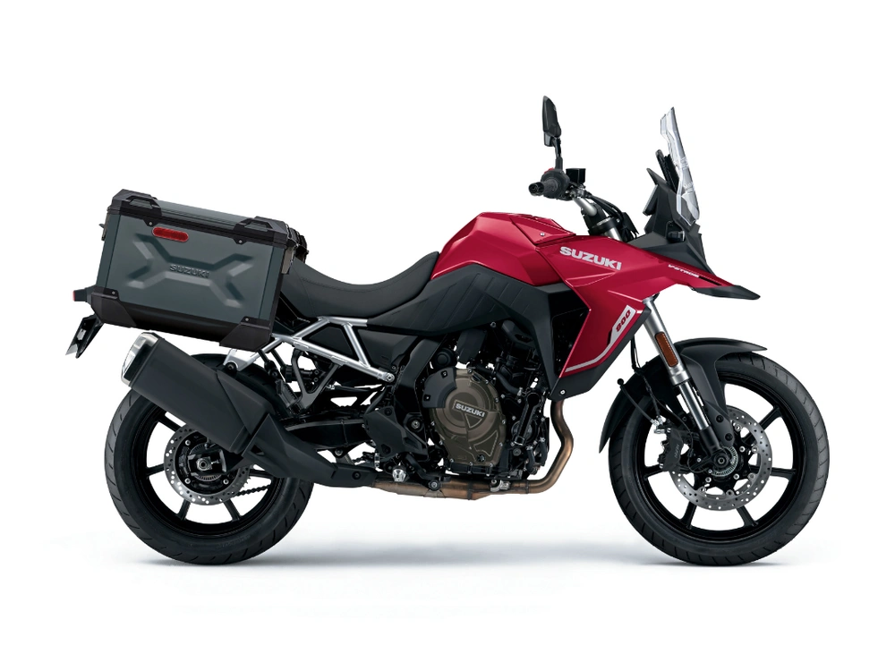 Suzuki V-Strom 800 V-Strom 800 Touring Rouge Lustré Éclatant 2025 alt