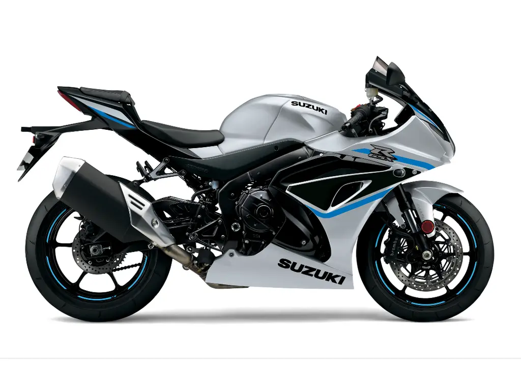 Suzuki GSX-R1000A Argent Métallique Satiné 2025