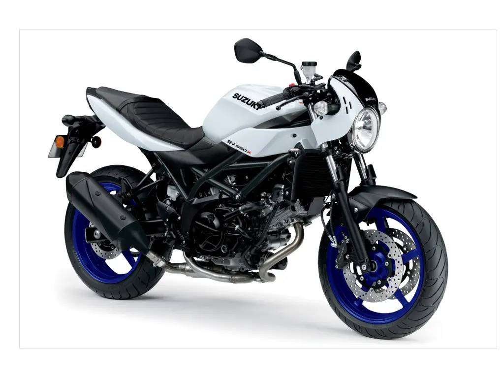 Suzuki SV650XA Blanc Techno Nacré 2025