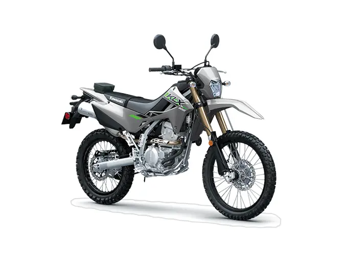 2025 Kawasaki KLX300 Battle Gray