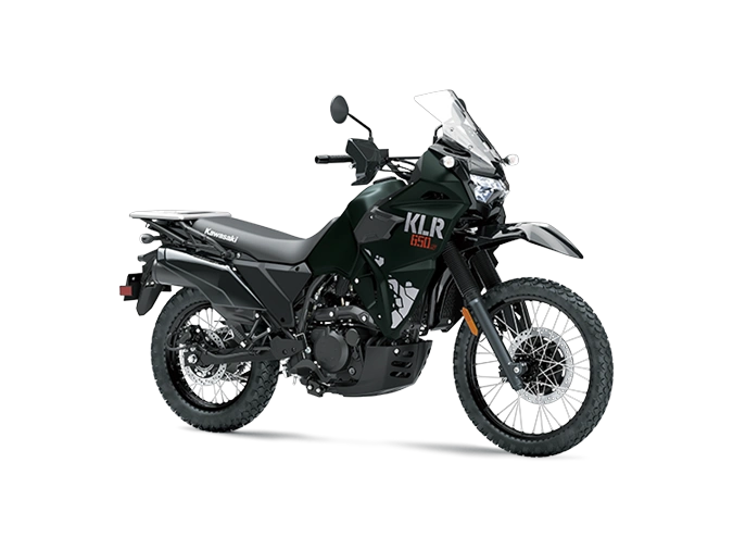 Kawasaki KLR650 S KLR650 S Vert Foncé Mat Métallisé 2025 alt