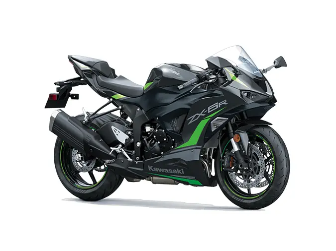 2025 Kawasaki NINJA ZX-6R Ebony / Metallic Flat Spark Black