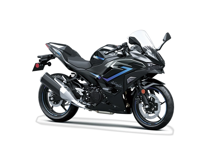 2025 Kawasaki NINJA 500 SE NINJA 500 SE Metallic Flat Spark Black / Metallic Spark Black / Metallic Moondust Gray alt