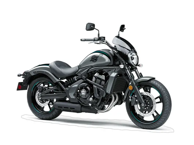 2025 Kawasaki VULCAN S CAFE Metallic Moondust Gray / Metallic Spark Black