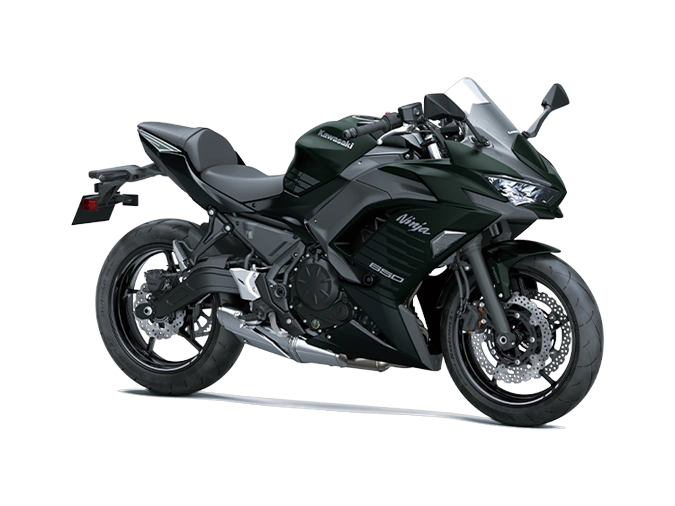 2025 Kawasaki NINJA 650 NINJA 650 Metallic Matte Dark Green / Metallic Spark Black alt