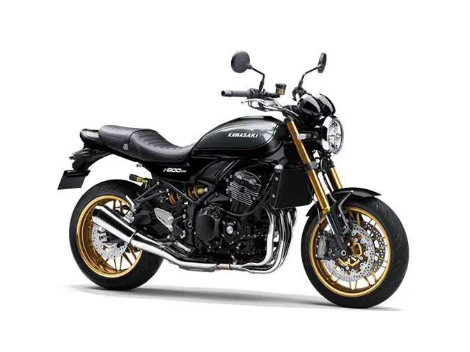 Kawasaki Z900RS SE Noir Étincelle Métallisé / Gris Carbone Mat Métallisé 2025