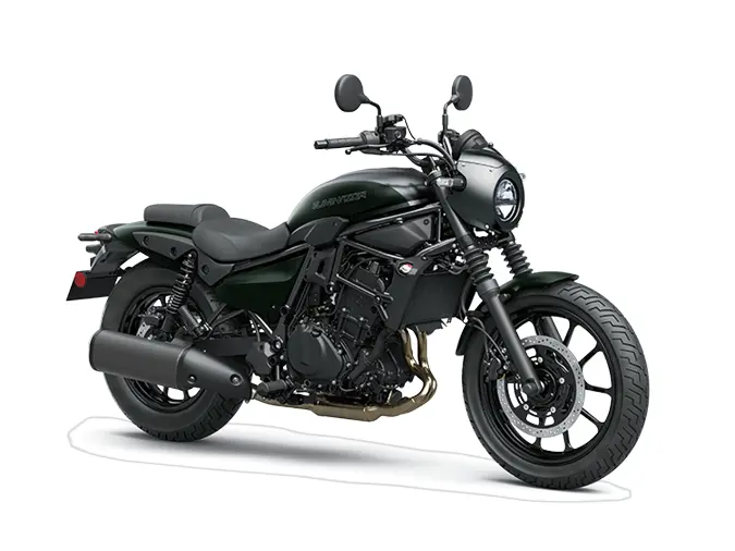 2025 Kawasaki ELIMINATOR 500 SE Metallic Flat Spark Black / Metallic Matte Dark Green