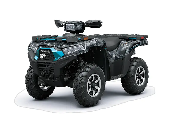 2025 Kawasaki BRUTE FORCE 750 EPS LE Cypher Camo Gray