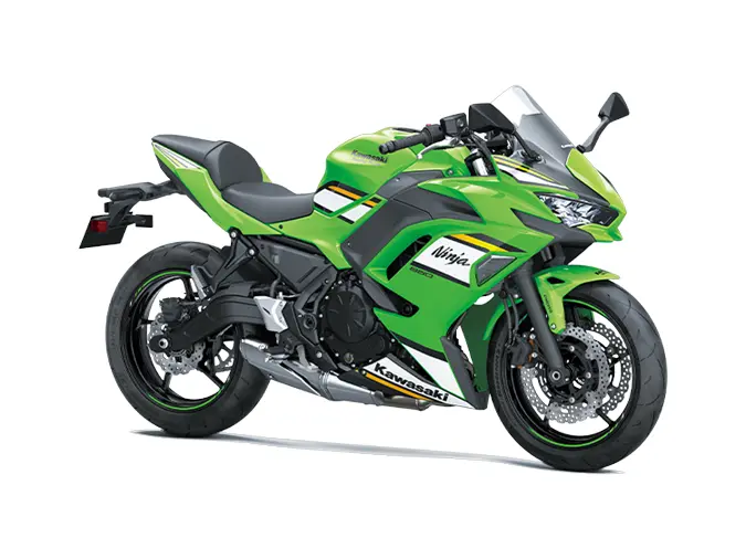 2025 Kawasaki NINJA 650 KRT EDITION Lime Green / Ebony / Pearl Blizzard White