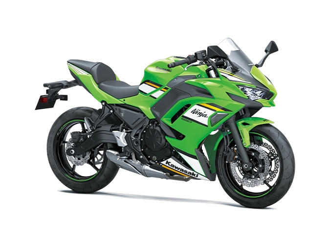 Kawasaki NINJA 650 KRT EDITION NINJA 650 KRT EDITION Vert Lime / Ébène / Blanc Blizzard Perle 2025 alt