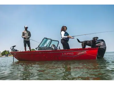 2024 Lund 1650 Angler tiller