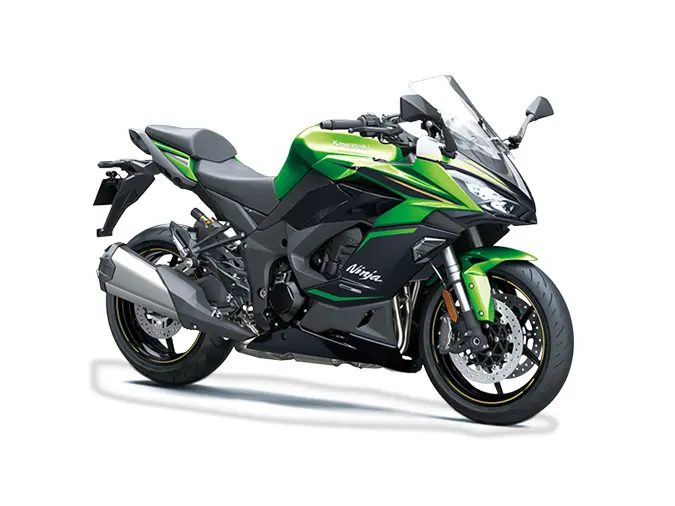 Kawasaki NINJA 1100SX SE Vert émeraude flamboyant / Noir diablo métallisé 2025