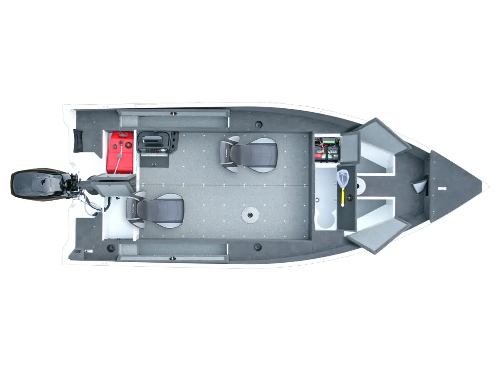 2024 Lund 1650 Angler tiller