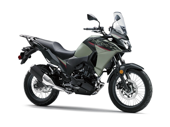 2025 Kawasaki VERSYS-X 300 VERSYS-X 300 Pearl Matte Sage Green / Metallic Matte Carbon Gray alt