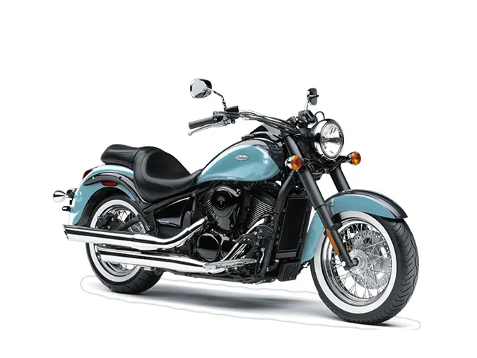 2025 Kawasaki VULCAN 900 CLASSIC Metallic Carbon Gray / Phantom Blue